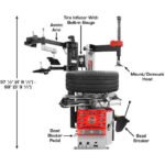 Atlas Platinum PTC300 Rim-Clamp Tire Changer w/ Assist Arm - Image 2