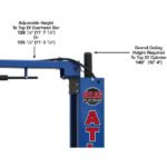 Atlas Platinum PVL10 ALI Certified 10,000 lb Overhead 2 Post Lift - Image 11