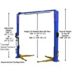 Atlas Platinum PVL10 ALI Certified 10,000 lb Overhead 2 Post Lift - Image 5