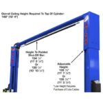 Atlas Platinum PVL10 ALI Certified 10,000 lb Overhead 2 Post Lift - Image 10