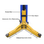 Atlas Platinum PVL12 ALI Certified 12,000 lb Overhead 2 Post Lift - Image 4