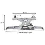 Atlas Platinum RJ7000 ALI Certified 7,000 lb. Capacity Rolling Jack - Image 2