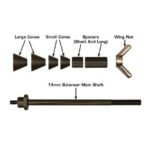 Atlas TC221 Tire Changer + WB11 Motorcycle Wheel Balancer Combo Package - Image 41
