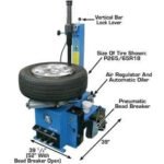 Atlas TC221 Tire Changer + WB11 Motorcycle Wheel Balancer Combo Package - Image 8