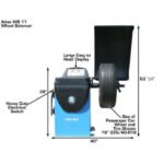 Atlas TC221 Tire Changer + WB11 Motorcycle Wheel Balancer Combo Package - Image 24