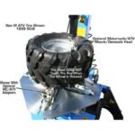 Atlas TC221 Tire Changer + WB11 Economy Wheel Balancer Combo Package - Image 15