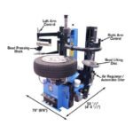 Atlas TC229DAA Rim-Clamp Tire Changer w/ Dual Assist Arms - Image 6