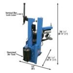 Atlas TC229LH Rim-Clamp Tire Changer w/ Assist Arm - Image 7