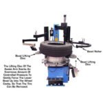 Atlas TC289DAA Extra Large Rim-Clamp Tire Changer w/ Dual Assist Arms - Image 7