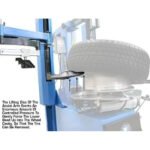 Atlas TC289LH Extra Large Rim-Clamp Tire Changer w/ Assist Arm - Image 8