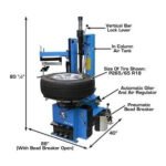 Atlas TC289LH Extra Large Rim-Clamp Tire Changer w/ Assist Arm - Image 3