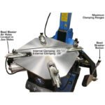 Atlas TC755 Tilt-Back Rim-Clamp Tire Changer w/ Beadblaster - Image 12