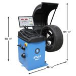 Atlas TC755EZ Tire Changer + WB49-2-PRO Wheel Balancer Combo Package - Image 26