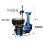 Atlas TC755EZ Tire Changer + WB49-2-PRO Wheel Balancer Combo Package - Image 6