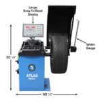 Atlas TC755EZ Tire Changer + WB49-2-PRO Wheel Balancer Combo Package - Image 28