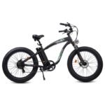 Ecotric UL Certified Hammer Electric Fat Tire Beach Snow Bike - Matt Black - Image 4