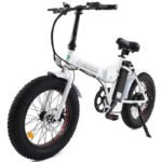 Ecotric UL Certified 20inch Fat Tire Portable and Folding Electric Bike - Image 3