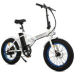 Ecotric UL Certified 20inch Fat Tire Portable and Folding Electric Bike - Image 12