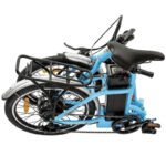 Ecotric UL Certified 20inch Blue Starfish Portable and Folding Electric Bike - Image 6