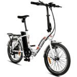 Ecotric UL Certified 20inch Blue Starfish Portable and Folding Electric Bike - Image 11