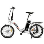 Ecotric UL Certified 20inch Blue Starfish Portable and Folding Electric Bike - Image 10