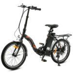 Ecotric UL Certified 20inch Blue Starfish Portable and Folding Electric Bike - Image 19