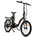 Ecotric UL Certified 20inch Blue Starfish Portable and Folding Electric Bike - Image 16