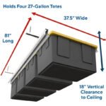 E-Z Storage Glide Tote Slide — Overhead Garage Storage System - Image 3