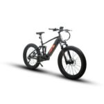 Eunorau FAT-HS Fat Tire Full Suspension Black Electric Mountain Bike - Image 4