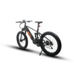Eunorau FAT-HS Fat Tire Full Suspension Black Electric Mountain Bike - Image 5