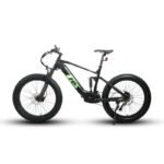 Eunorau FAT-HS Fat Tire Full Suspension Black Electric Mountain Bike - Image 9