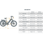 Eunorau Meta 2024 Electric Full Suspension Mountain Bike - Image 6