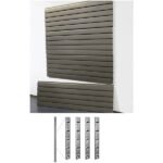StoreWall | 4′ Heavy Duty Slatwall (4pcs) + Installstrips - Image 7