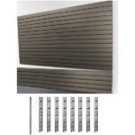 StoreWall | 8' Heavy Duty Slatwall (4pcs) + Installstrips - Image 7