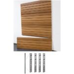 StoreWall | 4′ Heavy Duty Slatwall (4pcs) + Installstrips - Image 5