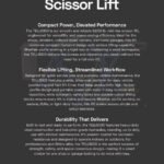 KREBS TELL600 6000lb Mid-Rise Scissor Lift - Image 5