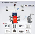 Katool KT-AV9 Wheel Alignment Machine Full-Automatic Works on 2 Post & Scissor Lift - Image 4