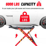 Katool KT-X66 6600 lbs Portable Mid Rise Scissor Lift - Image 3