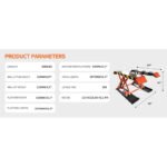 Katool KT-X90E 8000 lbs Electric Mid Rise Scissor Lift - Image 5
