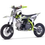 MotoTec X1 110cc 4-Stroke Gas Dirt Bike Green - Image 2