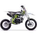 MotoTec X2 110cc 4-Stroke Gas Dirt Bike Green - Image 3