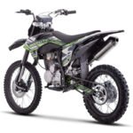 MotoTec X4 150cc 4-Stroke Gas Dirt Bike Black - Image 3