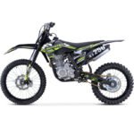 MotoTec X5 250cc 4-Stroke Gas Dirt Bike Black - Image 4