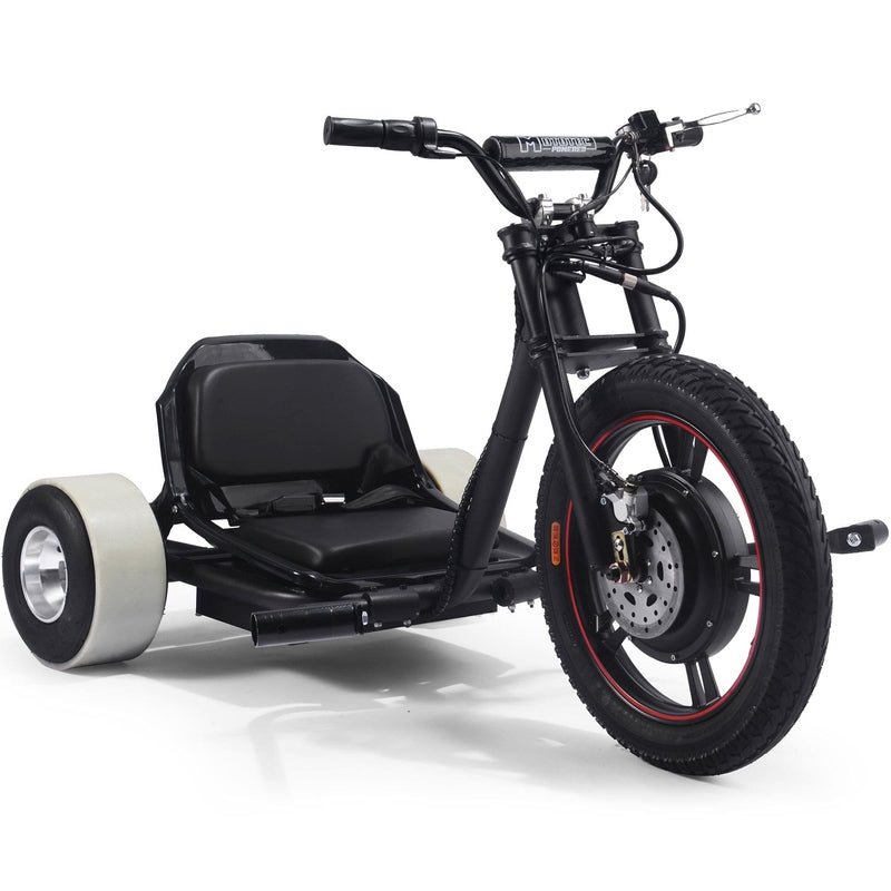 MT-Drifter-800-Lithium_Black MotoTec Drifter 48v 800w Electric Trike Lithium - Image 1