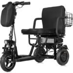 MotoTec Folding Mobility Electric Trike 48v 700w Dual Motor Lithium Black - Image 21