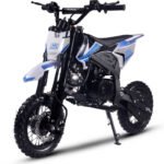 MotoTec Hooligan 72cc 4-Stroke Gas Dirt Bike Blue - Image 2
