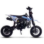 MotoTec Hooligan 72cc 4-Stroke Gas Dirt Bike Blue - Image 6