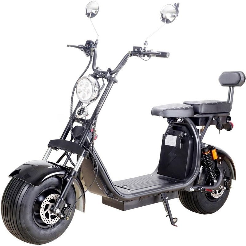 MT-Knockout-2000_Black MotoTec Knockout 60v 2000w Lithium Electric Scooter Black - Image 1