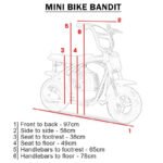 MotoTec Bandit 52cc 2-Stroke Kids Gas Mini Bike - Image 14