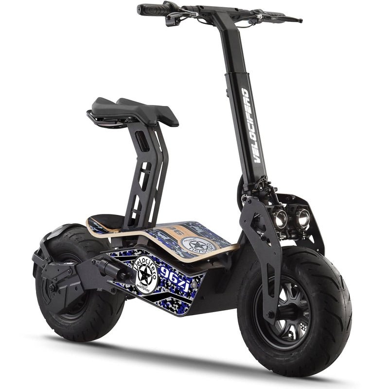 MT-Mad-1600_Blue MotoTec Mad 1600w 48v Electric Scooter - Image 1